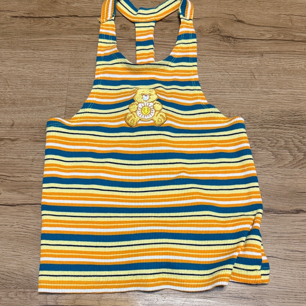 Care Bears Colorful Striped Tank Top